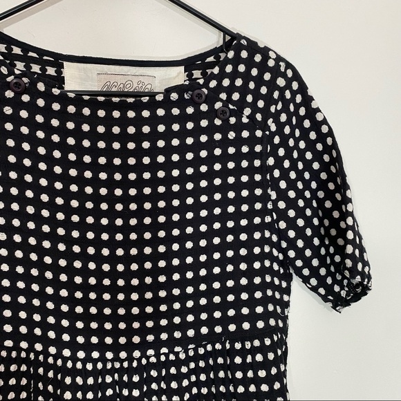 Ace & Jig Polka Dot Mini Dress Medium - Picture 2 of 6